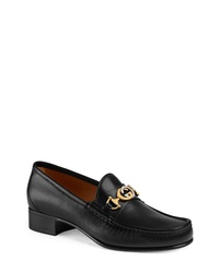 Gucci Roos Tack Bit Loafer