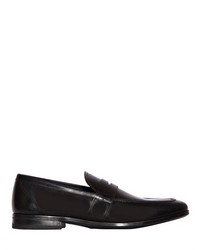 Salvatore Ferragamo Life Oiled Leather Penny Loafers