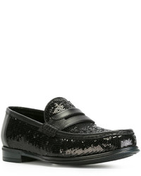 Dolce & Gabbana Sequinned Loafers