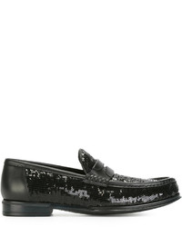 Dolce & Gabbana Sequinned Loafers