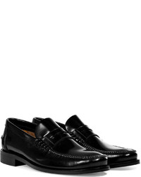 Paul Smith Shoes Black Leather Loafers