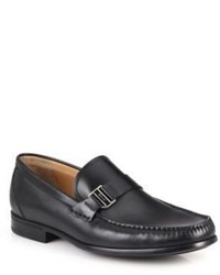 Bally Side Bit Leather Loafers