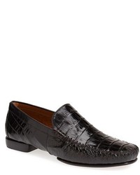 Mezlan Simon Crocodile Leather Loafer