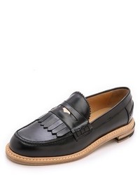 Band Of Outsiders Slipped Heel Penny Loafers