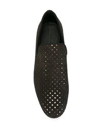 Jimmy Choo Sloane Star Perforated Loafers