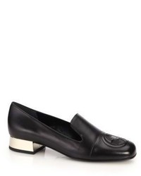 Gucci Soho Leather Logo Loafers