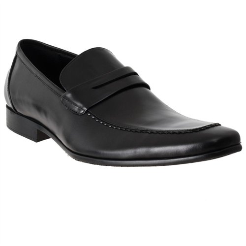 Steve Madden Pawnce Leather Penny Loafers Black Size 85, $78 | buy.com ...