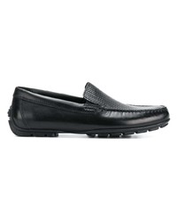 Geox Stitch Front Loafers