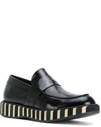 Paloma Barceló Striped Sole Loafers