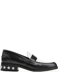 Karl Lagerfeld Two Tone Leather Loafers