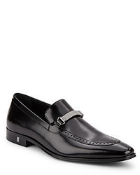 Versace Leather Loafers