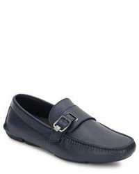 Versace Mocassino Leather Loafers
