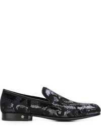Versace Sequin Loafers