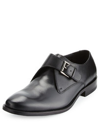 Cole Haan Williams Ii Leather Monk Loafer Black