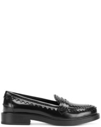Tod's Zigzag Trimmed Loafers