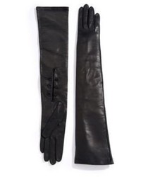 Saks Fifth Avenue Collection Opera Leather Gloves