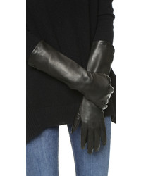 Carolina Amato Long Leather Gloves