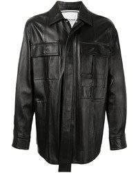 Wooyoungmi Utility Leather Shirt