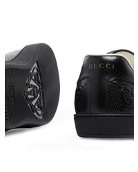Gucci Ace Gg Leather Sneakers