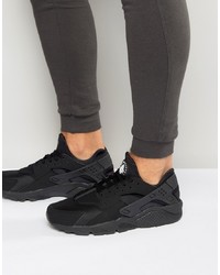 Nike Air Huarache Trainers In Black 318429 003