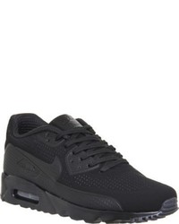 Nike Air Max 90 Ultra Moire Faux Leather Trainer