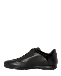 Alberto Guardiani Grained Leather Sneakers