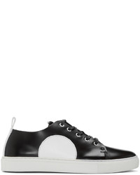 McQ Alexander Ueen Black And White Chris Sneakers