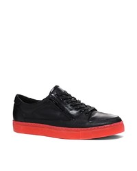Asos Black Leather Sneakers