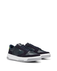 BOSS Baltimore Lace Up Leather Sneakers