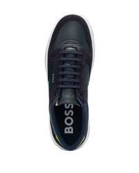 BOSS Baltimore Lace Up Leather Sneakers