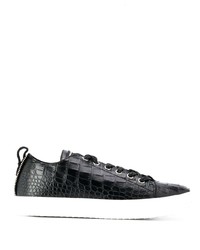 Giuseppe Zanotti Blabber Croc Effect Sneakers