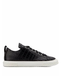 Giuseppe Zanotti Blabber Snakeskin Effect Sneakers