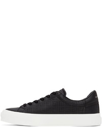 Givenchy Black 4g Perforated Sneakers