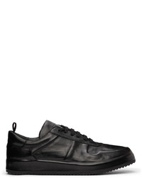 Officine Creative Black Ace Lux 100 Sneakers