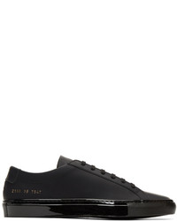 Common Projects Black Achilles Luxe Sneakers