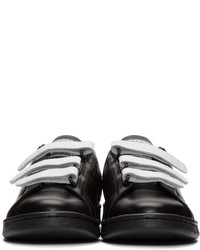Raf Simons Black Adidas Edition Stan Smith Comfort Sneakers
