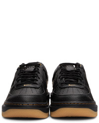 Nike Black Air Force 1 Luxe Sneakers