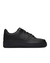 Nike Black Air Force 1 Sneakers