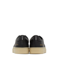 Common Projects Black And Beige Bball Sneakers