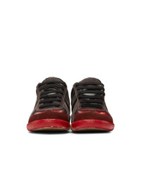 Maison Margiela Black And Red Replica Sneakers