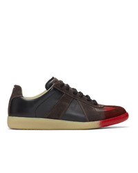 Maison Margiela Black And Red Replica Sneakers