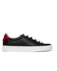 Givenchy Black And Red Urban Street Sneakers