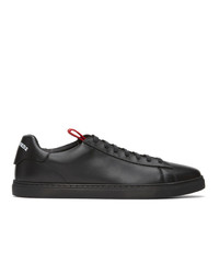 DSQUARED2 Black And White New Tennis Sneakers