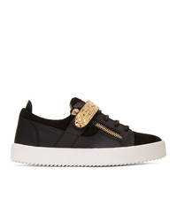 Giuseppe Zanotti Black Archer Sneakers