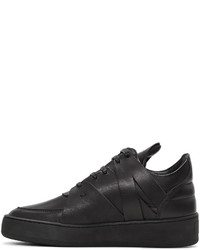 Filling Pieces Black Augusta Sneakers