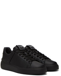 Balmain Black B Court Sneakers