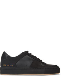 Common Projects Black Bball Low Sneakers