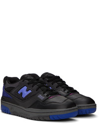 New Balance Black Blue 550 Sneakers