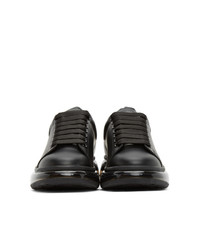 Alexander McQueen Black Clear Sole Oversized Sneakers