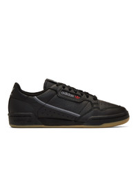 adidas Originals Black Continental 80 Sneakers
